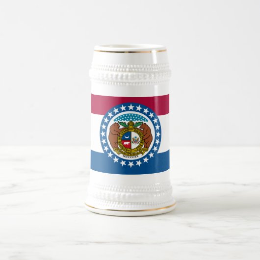 MISSOURI FLAG BIERGLAS (Mittel)