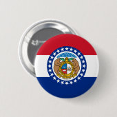 Missouri-Flagge Button (Vorne & Hinten)