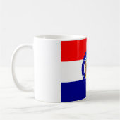 Missouri-Flagge Kaffeetasse (Links)