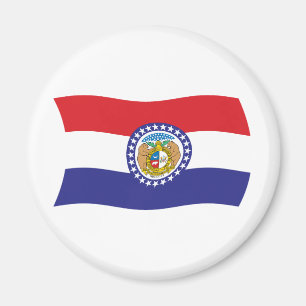 Missouri-Flagge-Magnet Magnet
