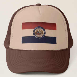 Missouri-Flaggen-Fernlastfahrer-Hut Truckerkappe