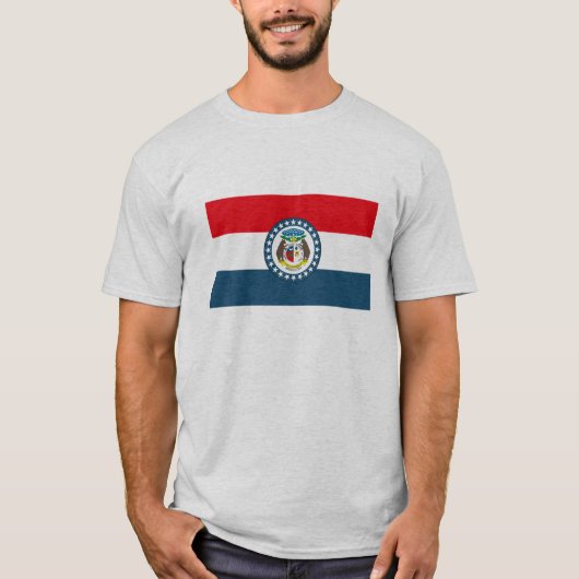 Missouri-Flaggen-T - Shirt (Vorderseite)