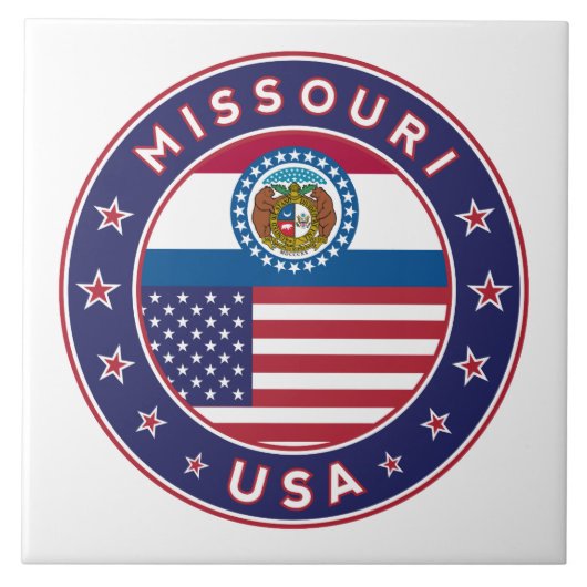 Missouri Fliese (Vorderseite)