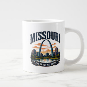 Missouri Gateway Flussabenteuer Jumbo-Tasse