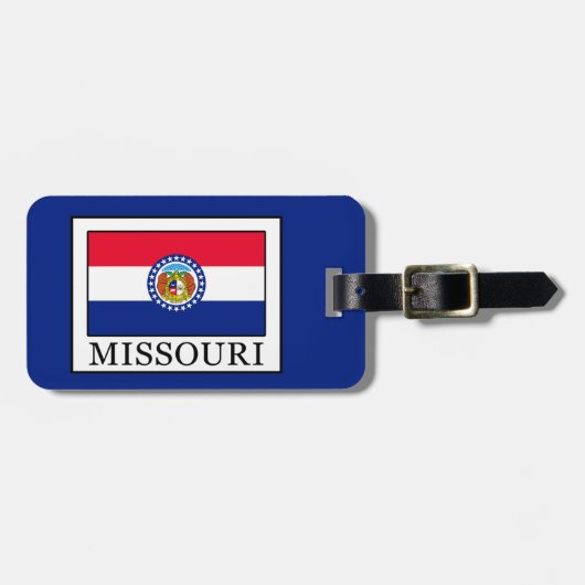 Missouri Gepäckanhänger (Vorderseite horizontal)