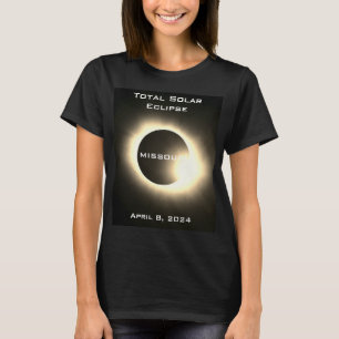 Missouri Gesamte Sonnenfinsternis 8. April 2024 T-Shirt