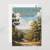 Missouri Glade Top Trail Landschaftlich Postkarte (Vorne/Hinten)