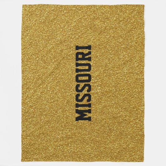MISSOURI GOLD FLAKE Fleece Blanket (Vorderseite)