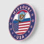 Missouri Große Wanduhr (Winkel)