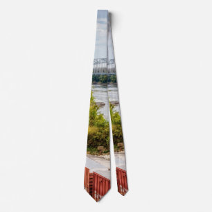 Missouri Hauptstadt View Neck Tie Krawatte