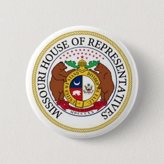 MISSOURI-HAUS DER VERTRETER BUTTON (Vorderseite)