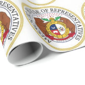 MISSOURI-HAUS DER VERTRETER GESCHENKPAPIER (Rolleneckpunkt)