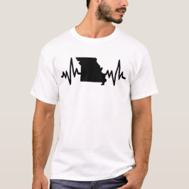 Missouri heartbeat design unisex T-Shirt