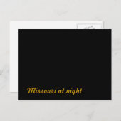 Missouri in der Nacht Postkarte (Vorne/Hinten)