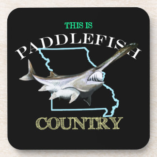 Missouri ist ein Paddlefischland Getränkeuntersetzer