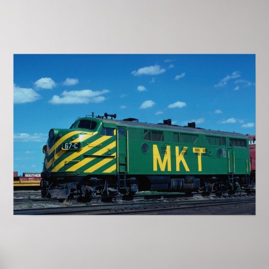 Missouri-Kansas-Texas RR, EMD F-3a Poster (Vorne)