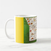 Missouri-Karten-Tasse Kaffeetasse (Links)