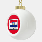 Missouri Keramik Kugel-Ornament (Rechts)