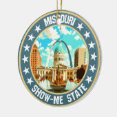 Missouri Keramik Ornament (Links)