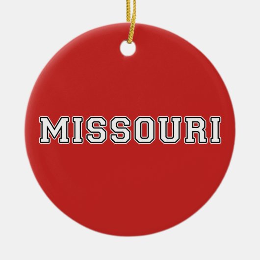 Missouri Keramik Ornament (Vorne)