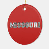 Missouri Keramik Ornament (Links)