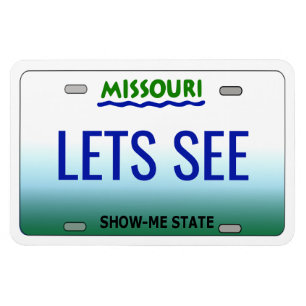 Missouri-Kfz-Kennzeichen flexibel Magnet
