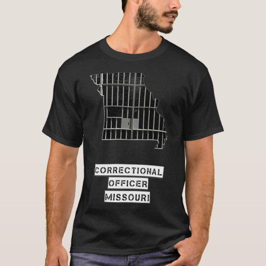 Missouri Korrektor Thin Gray Line T-Shirt (Vorderseite)