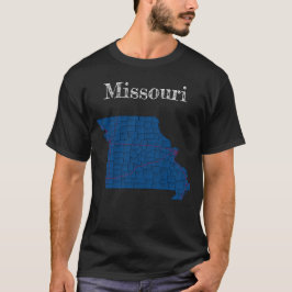 Missouri Landkreise & Interstates T-Shirt
