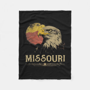 Missouri - Liebe Natur Vintage Wandern 70er 80er Fleecedecke