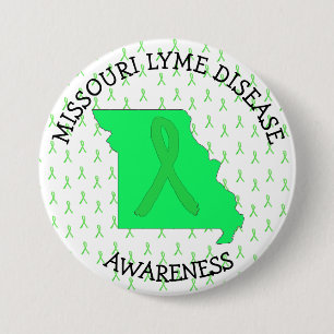 Missouri-Lyme-Borreliose-Bewusstseins-Button Button