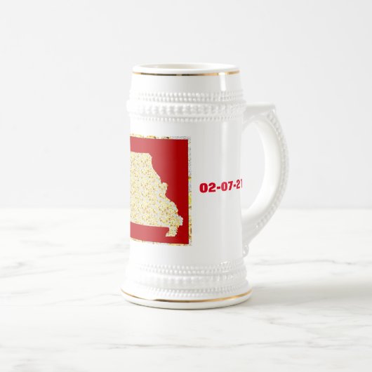 MISSOURI MAP BIERGLAS (VorderseiteRechts)