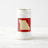 MISSOURI MAP BIERGLAS (Mittel)