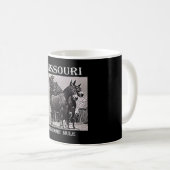 Missouri-Maultier Kaffeetasse (VorderseiteRechts)