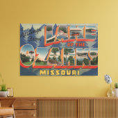 Missouri - Ozarksee 2 Leinwanddruck (Insitu (Wohnzimmer))