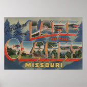 Missouri - Ozarksee 2 Poster (Vorne)