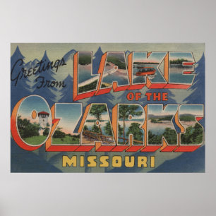 Missouri - Ozarksee 2 Poster