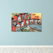 Missouri - Ozarksee Leinwanddruck (Insitu (Holzboden))