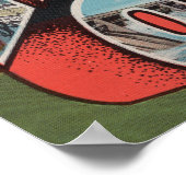 Missouri - Ozarksee Poster (Ecke)