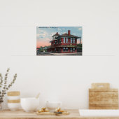 Missouri Pacific Railway Depot Poster (Küche)