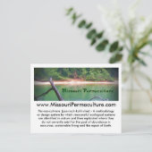 Missouri Permaculture Postcard Postkarte (Stehend Vorderseite)