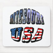 Missouri Picture and USA Text Mousepad (Vorne)