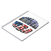 Missouri Picture and USA Text Notizblock (Linke Seite)