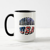 Missouri Picture and USA Text Tasse (Links)