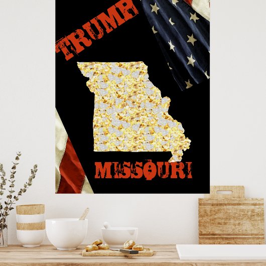 MISSOURI POSTER (Küche)