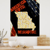 MISSOURI POSTER (Küche)
