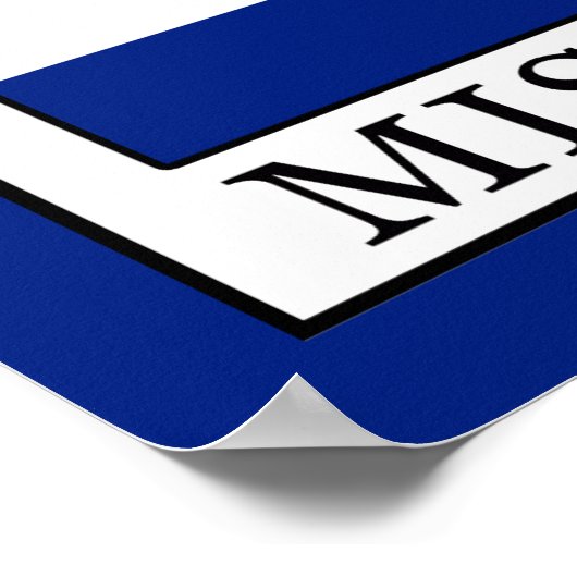 Missouri Poster (Ecke)