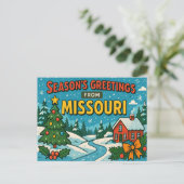 MISSOURI Postkarte (Stehend Vorderseite)