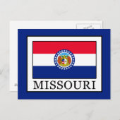 Missouri Postkarte (Vorne/Hinten)
