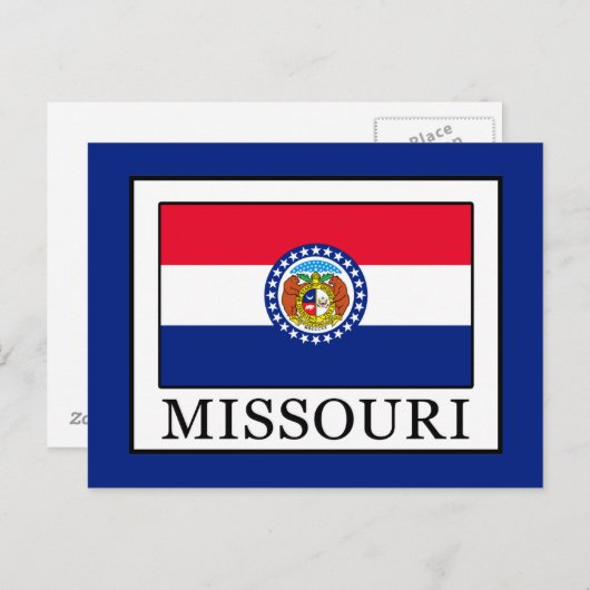 Missouri Postkarte (Vorne/Hinten)
