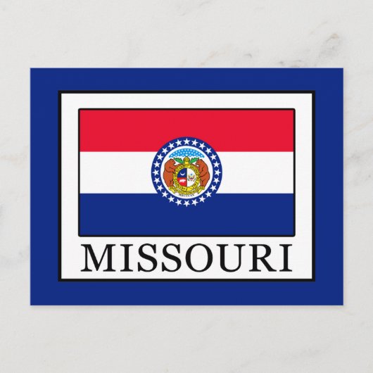 Missouri Postkarte (Vorderseite)